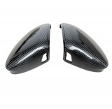 Krytky zrcátek VW Golf 8 MK8 karbon černá lesklá carbon kryty zrcátka golf viii,
