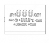 SEPDISP46BV2,Centrální LCD displej pro Porsche 911, Boxster sdružené přístroje verze Km