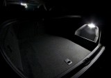 Audi A5 osvětlení nohou 