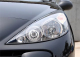 LENS:PGT:207 Skla na přední světla Peugeot 207
