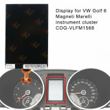 COG-VLFM1568 LCD maxidot displej VW Golf 6