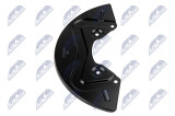 NTY OCHRANNÝ ŠTÍT BRZDOVÉHO KOTOUČE VW CADDY (9U,9KV) 95-04, GOLF III (1H) 92-98, PASSAT B3 88-93, PASSAT B4 93-96, POLO (6N,6N2,6KV) 94-01 /L,P FRONT/