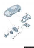 OEM 4G0998552 Opravná sada pro ACC Radar 4G0980552A VW Touareg  Audi Q7  Porsche (2)