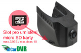 DVR-kamera-VW-Touran-Passat-SD-karta