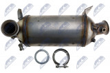 NTY FILTR CZĄSTEK STAŁYCH DPF VW TRANSPORTER T5 1.9TDI 2006-,MULTIVAN T5 1.9TDI 2006- /MATERIAŁ:KORDIERYT,EUR:4/OZNACZENIE SILNIKA:BRS,BRR/