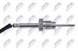 NTY CZUJNIK TEMPERATURY SPALIN ENG.2.0D VW SHARAN; SEAT EXEO,ALHAMBRA; 2008- /ZA FILTREM CZĄSTEK STAŁYCH /DŁ.KABLI 620MM