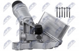 NTY CHLADIČ OLEJE S FILTREM BMW 1 F20/F21 M140 2016-,2 F22 M240 2015-,3 F30/F31 340 2015-,3 GT F34 340 2016-,X3 G01 30DX,M40DX,M40I 2017-,X5 G05 30DX 2018-,X6 G06 30DX 2019-,X7 G07 30DX 2019-,3 G20/G31 330D 2018-,5 G30/G31 530D,540DX,540IX,550DX 16