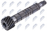 NTY WAŁEK POŚREDNI SKRZYNI BIEGÓW /5-BIEGOWEJ/CITREON JUMPER 2006-2016,FIAT DUCTO 2006-2016,PEUGEOT BOXER 2006-2016/LENGTH:272MM ZAKOŃCZONY GWINTEM,ZĘBY: 15X25X27/