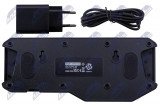 NTY STACJA ŁADOWANIA INDUKCYJNEGO-20W SZYBKA BEZPRZEWODOWA ŁADOWARKA,UMOŻLIWIA JEDNOCZESNE DWÓCH URZĄDZEŃ, W TYM SMARTFONÓW-20W FAST CHARGER
