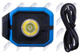 NTY LAMPA WARSZTATOWA 10W+3W COB LAMPA WARSZTATOWA WYPOSAŻONA W DWA ŹRÓDŁA ŚWIATŁA: GŁÓWNE I POMOCNICZE.ŚWIATŁO GŁÓWNE 1 X 10W COB, MAX. 1000LM,WIATŁO POMOCNICZE SPOT 1 X 3W COB, MAX. 400LM,BARWA ŚWIATŁA: MAX 6500K,CERTYFIKATY: IP65, IK08