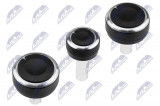 NTY SADA KNOFLÍKŮ OVLÁDÁNÍ VENTILACE VW BORA 1998-,GOLF IV 1997-,LUPO 1998-,PASSAT B5 1996-,POLO 1999-,SKODA OCTAVIA 1997-/3 SZTUKI/