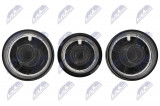 NTY SADA KNOFLÍKŮ OVLÁDÁNÍ VENTILACE VW GOLF V 2003-,GOLF VI 2008-,PASSAT B6 2005-,JETTA 2005-,TOURAN 2003-,GOLF PLUS 2005-,TIGUAN 2008-,SKODA FABIA II 2007-,OCTAVIA II 2004-/3 SZTUKI/