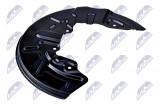 NTY OSŁONA TARCZY HAMULCOWEJ AUDI A4 00-08 TARCZA HAMULCOWA 280 I 320MM /PRZÓD, PRAWA/