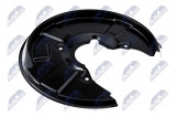 NTY OSŁONA TARCZY HAMULCOWEJ AUDI A4 00-08 TARCZA HAMULCOWA 255MM /TYŁ, LEWA/