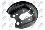 NTY OCHRANNÝ ŠTÍT BRZDOVÉHO KOTOUČE PEUGEOT 307 07-, 308 07-, 3008 08-, CITROEN C4 04- /REAR, L/R/