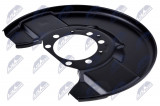 NTY OSŁONA TARCZY HAMULCOWEJ OPEL VECTRA C 03-, SIGNUM 03-, SAAB 9-3 03- /PRZÓD L/P/
