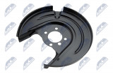 NTY OCHRANNÝ ŠTÍT BRZDOVÉHO KOTOUČE SKODA OCTAVIA III 12-, SEAT LEON 12- /REAR, RIGHT/