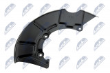 NTY OCHRANNÝ ŠTÍT BRZDOVÉHO KOTOUČE VW GOLF IV 97-03, AUDI A3 -03, SKODA OCTAVIA 96-,SEAT LEON 99-05 BRAKE DISC HAMULCOWA 312MM /FRONT, LEFT/