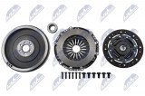 NTY SPOJKOVÁ SADA S JEDNOHMOTOVÝM SETRVAČNÍKEM AUDI A3 1.6/2.0TDI 09-20,Q2 1.6TDI 16-,SEAT ALTEA 1.6TDI 09-,LEON 1.6/2.0TDI 10-16,SKODA KAROQ 1.6TDI 17-,OCTAVIA 1.6TDI 09-13,VW GOLF 1.6/2.0TDI 09-20,JETTA 1.6TDI 09-10,PASSAT 1.6TDI 09-10,TOURAN 1.6/2.0TDI
