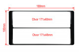 Ramecek-autoradia-Ford-Ranger-Mazda-B-rozmer-otvoru-1DIN