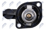 NTY TERMOSTAT CITROEN C4 04-,C5 01-,XSARA 00-,PEUGEOT 206 00-,307 00-,308 08-,406 00-,407 04-,607 00-,807 02-,EXPERT 07-/WITH SENSOR/