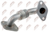NTY WĄŻ/PRZEWÓD CHŁODNICY SPALIN EGR AUDI A3 1.9TDI 2000-,SEAT ALTEA 1.9TDI 2004-,LEON 1.9TDI 2005-,SKODA OCTAVIA II 1.9TDI 2004-,VW GOLF IV 1.9TDI 2000-,GOLF V 1.9TDI 2003-,PASSAT B6 1.9TDI 2005- /BEZ METALOWYCH USZCZELNIEŃ