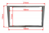 Ramecek-autoradia-2ISO-Opel-rozmery