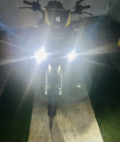 Přídavná LED světla na motocykl BMW R1200 Adventure,světla motocykl univerzální,
