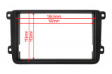 Ramecek-autoradia-2ISO-VW-skoda-rozmery