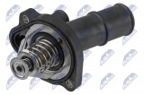 NTY TERMOSTAT S POUZDREM FORD MONDEO III/IV 00-, S-MAX 06-, GALAXY II 06-, RANGER 97-, VOLVO V70 III 007-, S80 II 06-, MAZDA TRIBUTE 00-