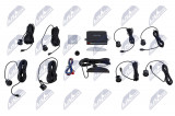 NTY SADA PARKOVACÍCH ČIDEL KIT UNIWERSALNY:/8 SENSORÓW W KOLORZE CZARNYM,WYŚWIETLACZ CYFROWY LCD Z WBUDOWANYM BUZZEREM,JEDNOSTKA STERUJĄCA,OKABLOWANIE,DIAMETER SENSORÓW: 21,5MM/