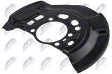NTY OCHRANNÝ ŠTÍT BRZDOVÉHO KOTOUČE TOYOTA AURIS 12-, COROLLA 12-18 /FRONT, RIGHT/