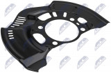 NTY OCHRANNÝ ŠTÍT BRZDOVÉHO KOTOUČE TOYOTA AURIS 07-12, COROLLA 07-12 /FRONT, RIGHT/