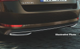 3V0071610D,Spoiler zadního nárazníku Sportline Superb III,3V0 071 610 D,škoda,superb
