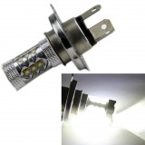 LED žárovka H4 CREE 80W studená bílá