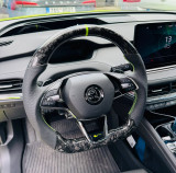 Karbonový volant Škoda se start stop systémem