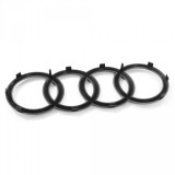 OEM 83A071801 originál přední znak Audi černá lesk Kruhy Audi černé 
