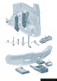 OEM 2K5011031C Original Hever auto zvedák VW Caddy Toyota