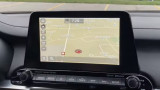 OEM LA080WV9-SL01 Original LCD Kia Forte 2019-2021 8” Ilustrační foto v aute 