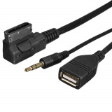 MDI kabel USB + AUX VW, Audi, Škoda