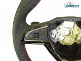 MFSW,Octavia,3,Flat,Bottom,Red,Stitch,VRS,superb,3,Fabia,3,5E0419091BC,HTH,multifunction,