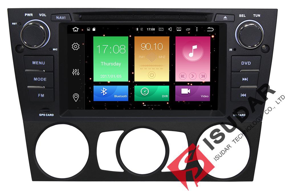 Dotyková Navigace Octacore Android 601 7palců Bmw 3 E90e91e92