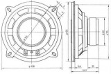 ARX-130-21/4 Univerzální reproduktor 40ohm