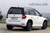 81604 Lemy blatníků Yeti - ABS černý lesklý „klavírlak“, Škoda Yeti Facelift City