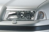 Kryty světlometů Milotec (mračítka) - ABS černý lesklý „klavírlak“, Škoda Octavia I Facelift