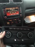 5K0858069Q 1QB Clima panel / Platový rámeček klimatizace VW Golf 6 / plastovy rámeček klima golf VI
