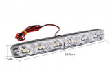 11070-TY,Přední mlhové světlomety DRL denní svícení 6 LED DC 12V,