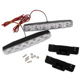 11070-TY,Přední mlhové světlomety DRL denní svícení 6 LED DC 12V,