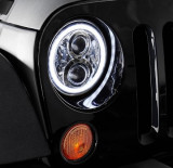 H1, H2 LED přední světla Světlomety 60w Jeep Wrangler / Suzuki Samurai / Lada Niva