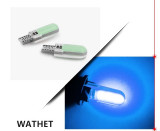 T10 W5W LED žárovka dlouhá t10 CanBus celosklenenka ruzne barvy t10 modrá 